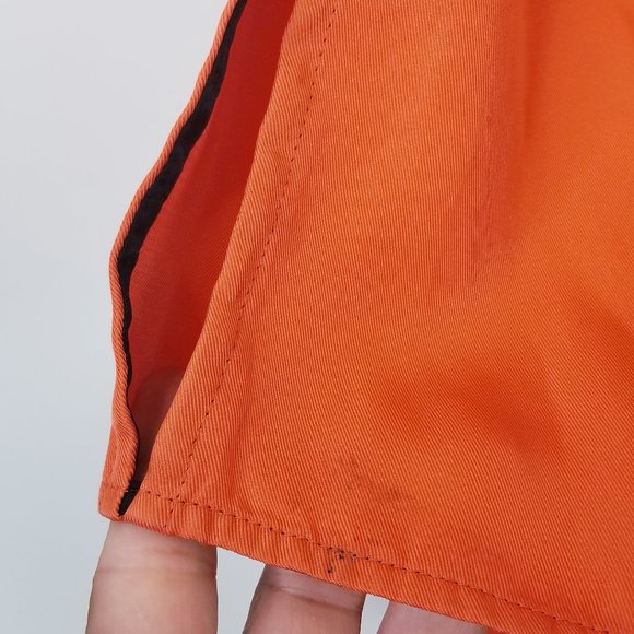 KAS New York 100% Silk Orange Embellished Tunic - Picture 8 of 13